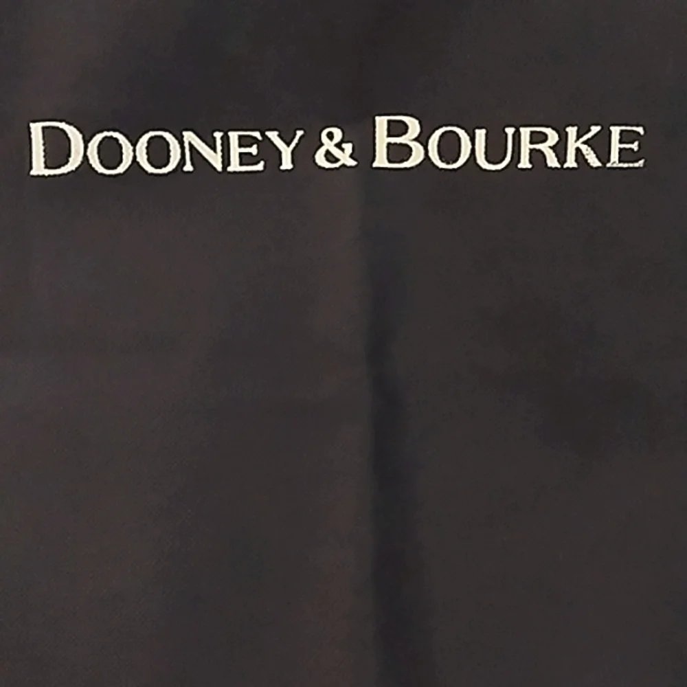 Vintage Dooney & Bourke Dual Handle Shoulder Strap Large Totebag Brown - Picture 14 of 16